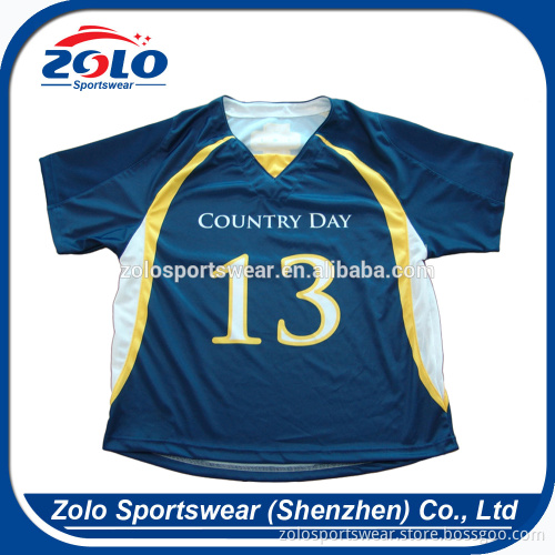 Cheap Custom Made Contemporary Sublimated Custom Lax Jersey